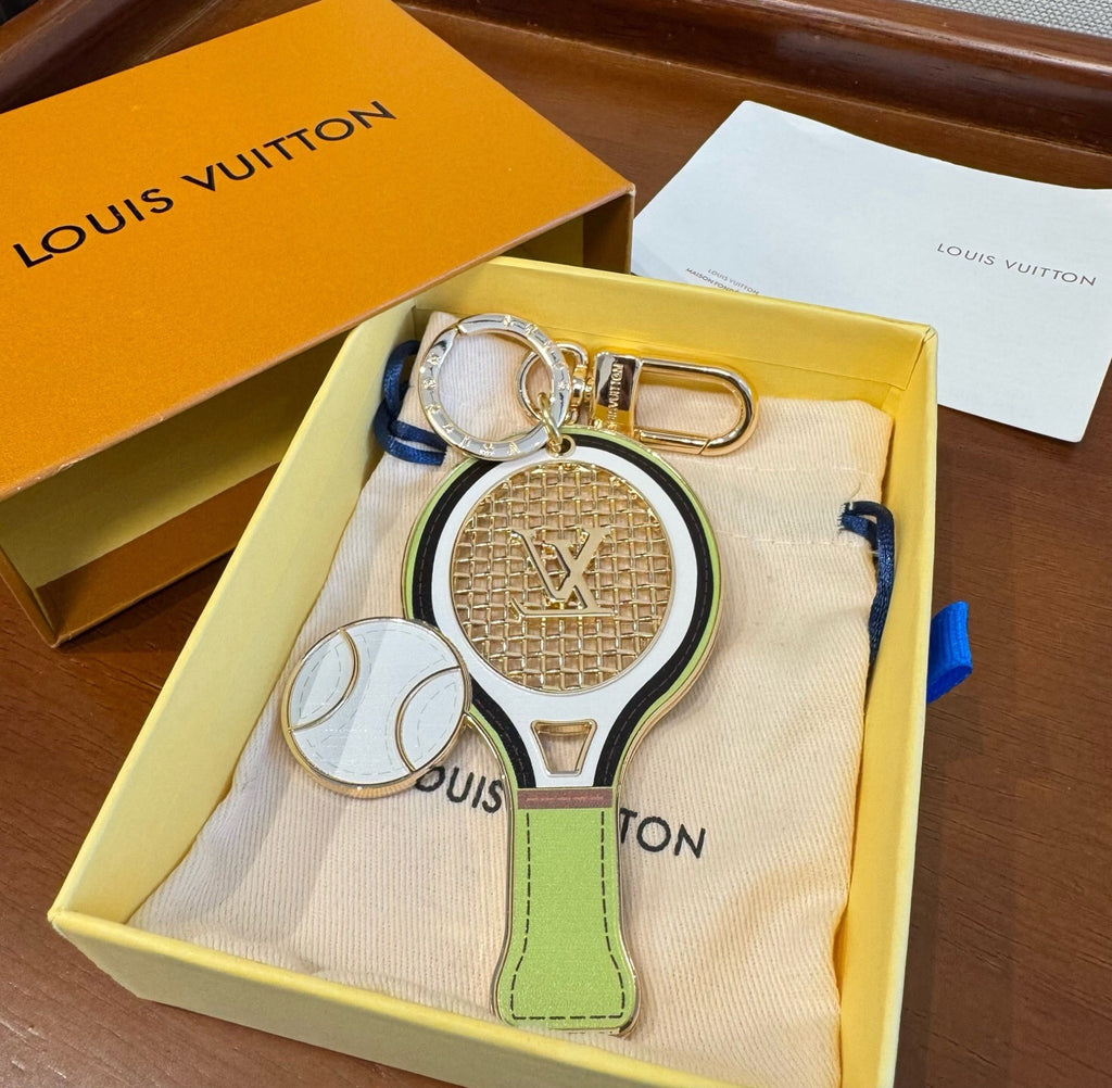 LOUIS VUITTON Canvas Bag Charm Keychain