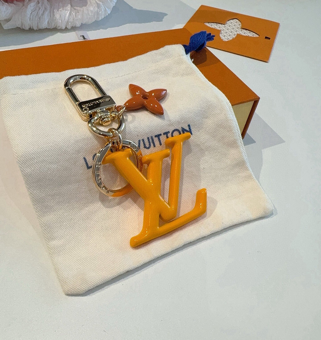 Leather Metal Keychain