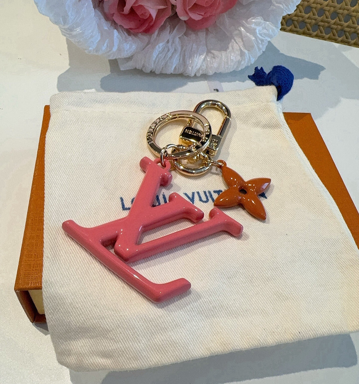 Leather Metal Keychain