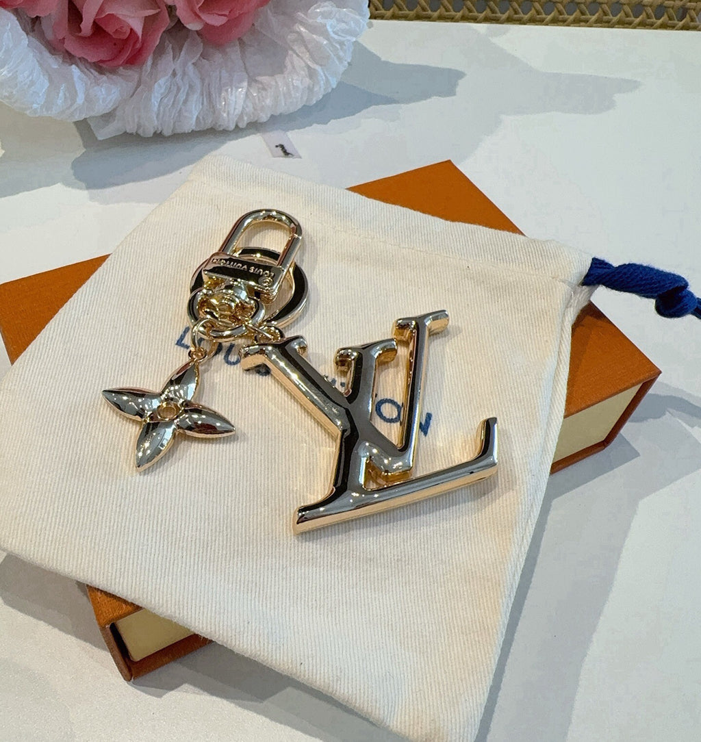 Leather Metal Keychain