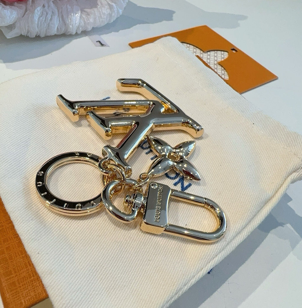 Leather Metal Keychain