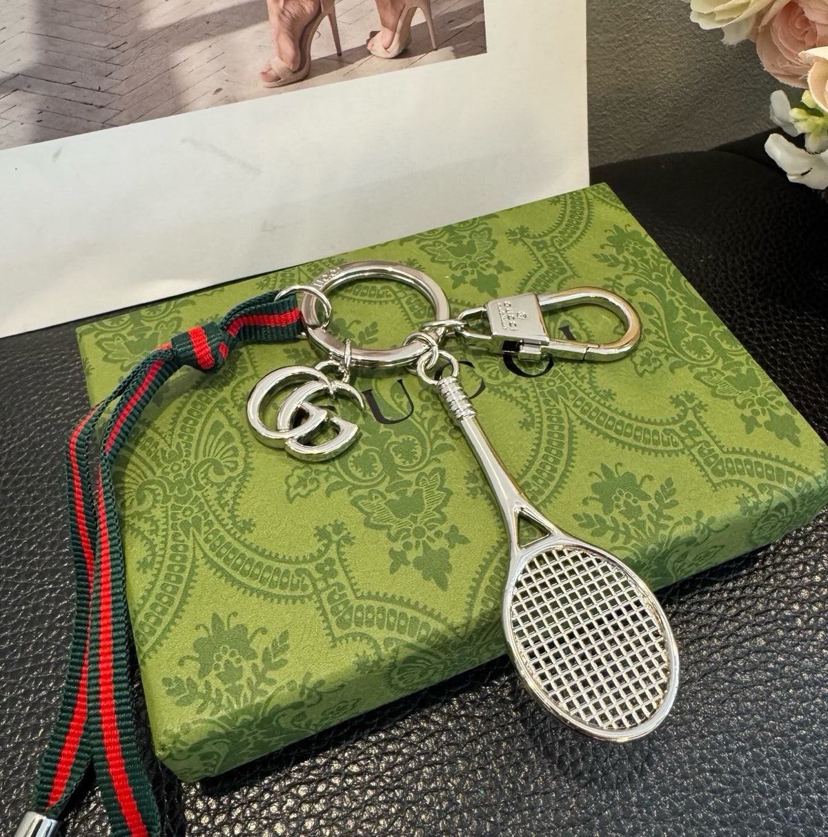 GUCCI Bag Charm Keychain