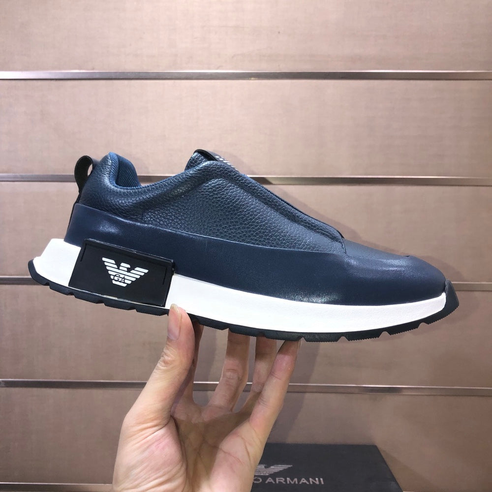 ARMANI Unisex Casual Shoes - 411633 - Blue