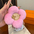 Faux Fur Bag Charm Keychain