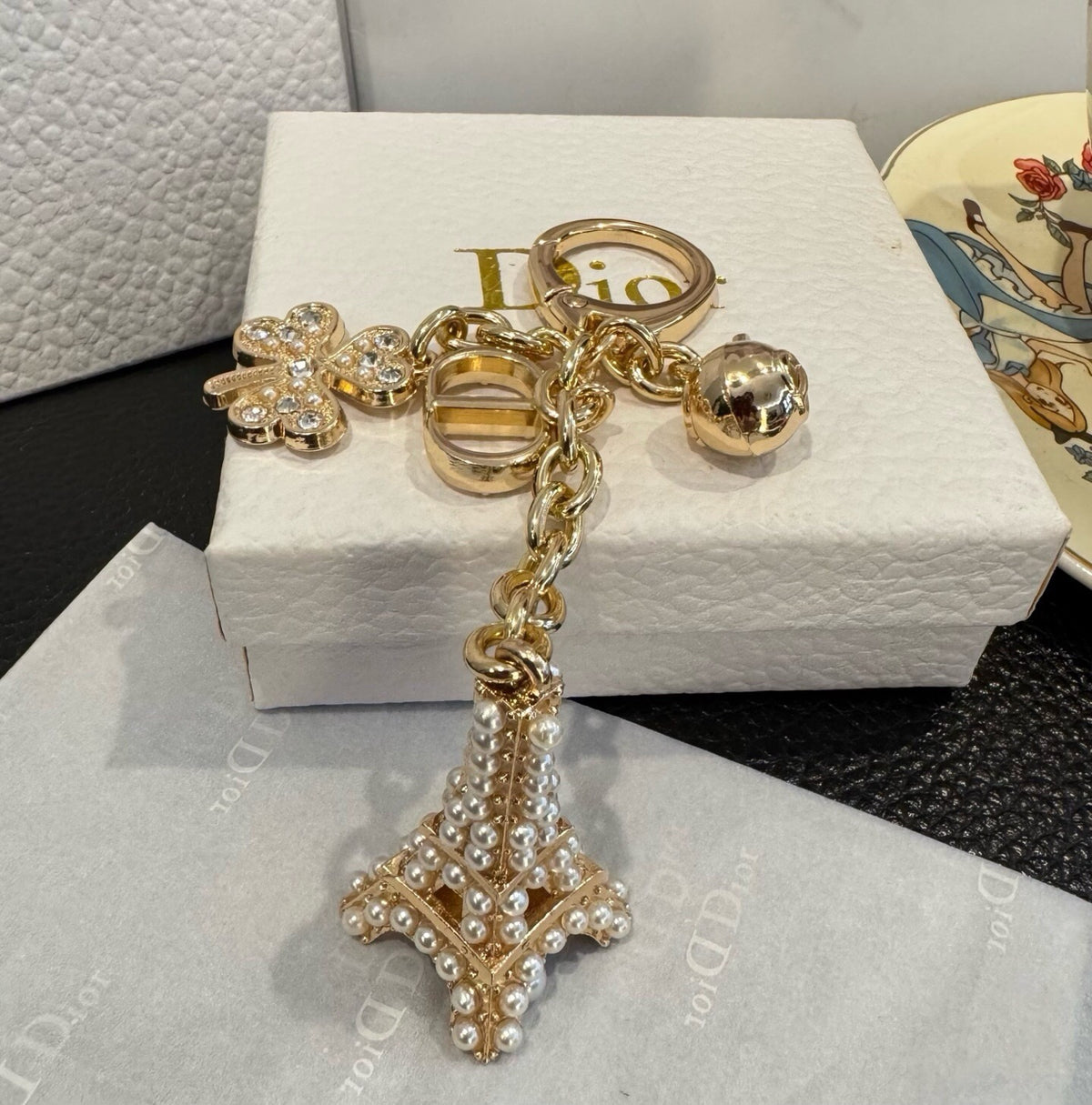 DIOR Bag Charm Keychain