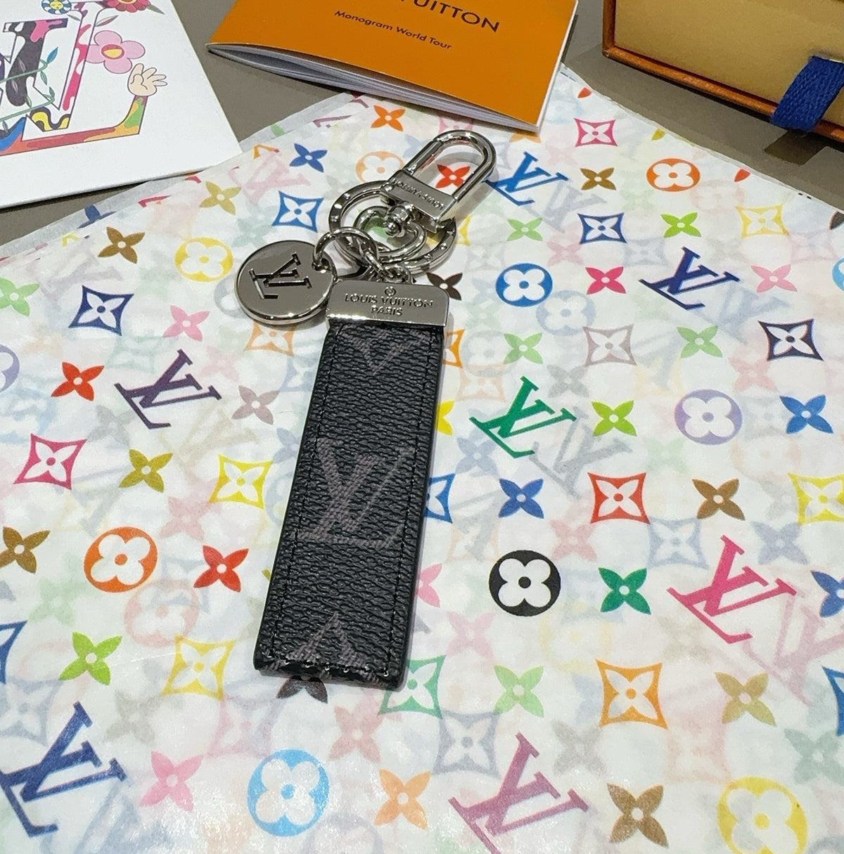 Canvas Logo Keychain