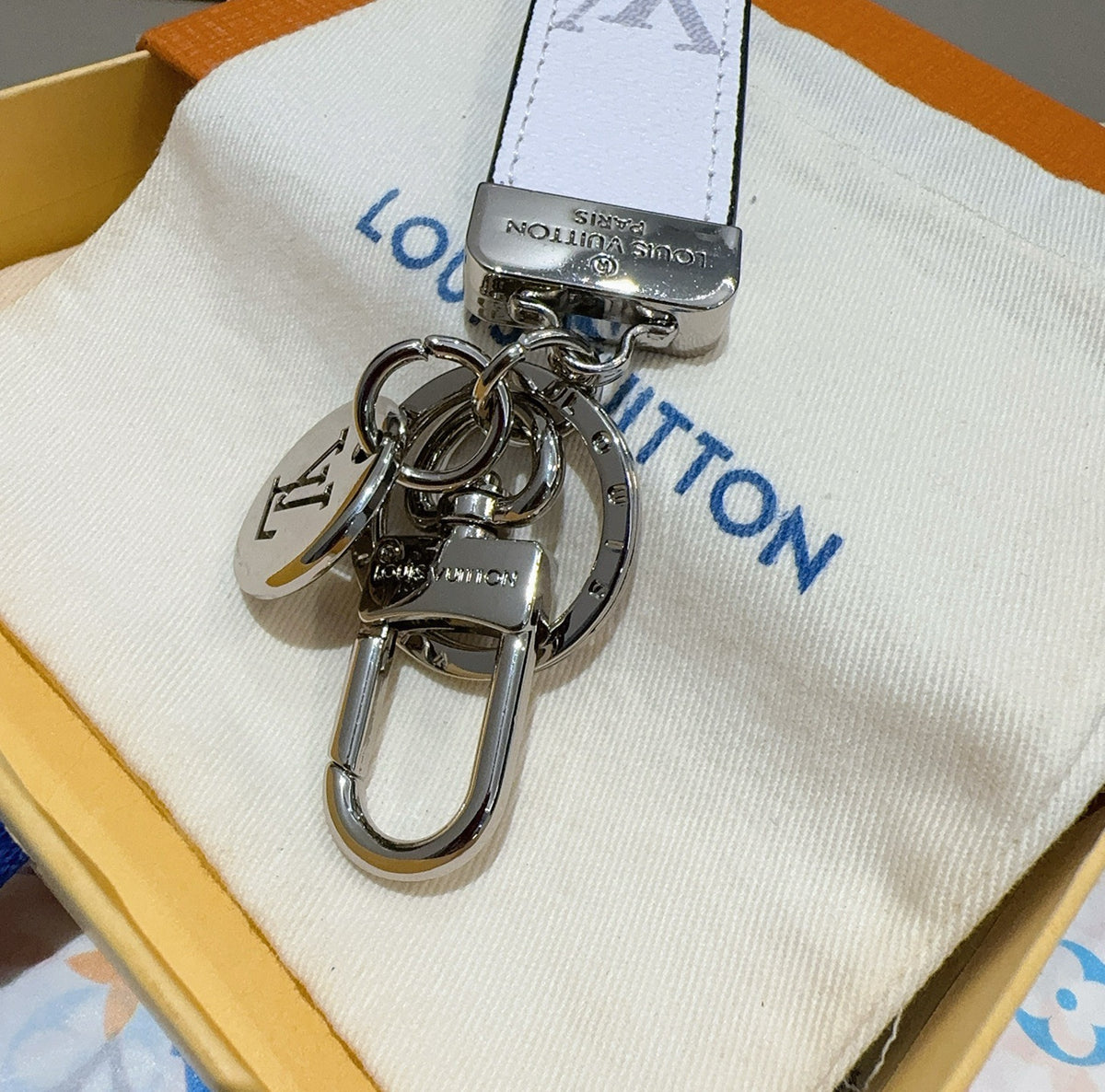 Canvas Logo Keychain