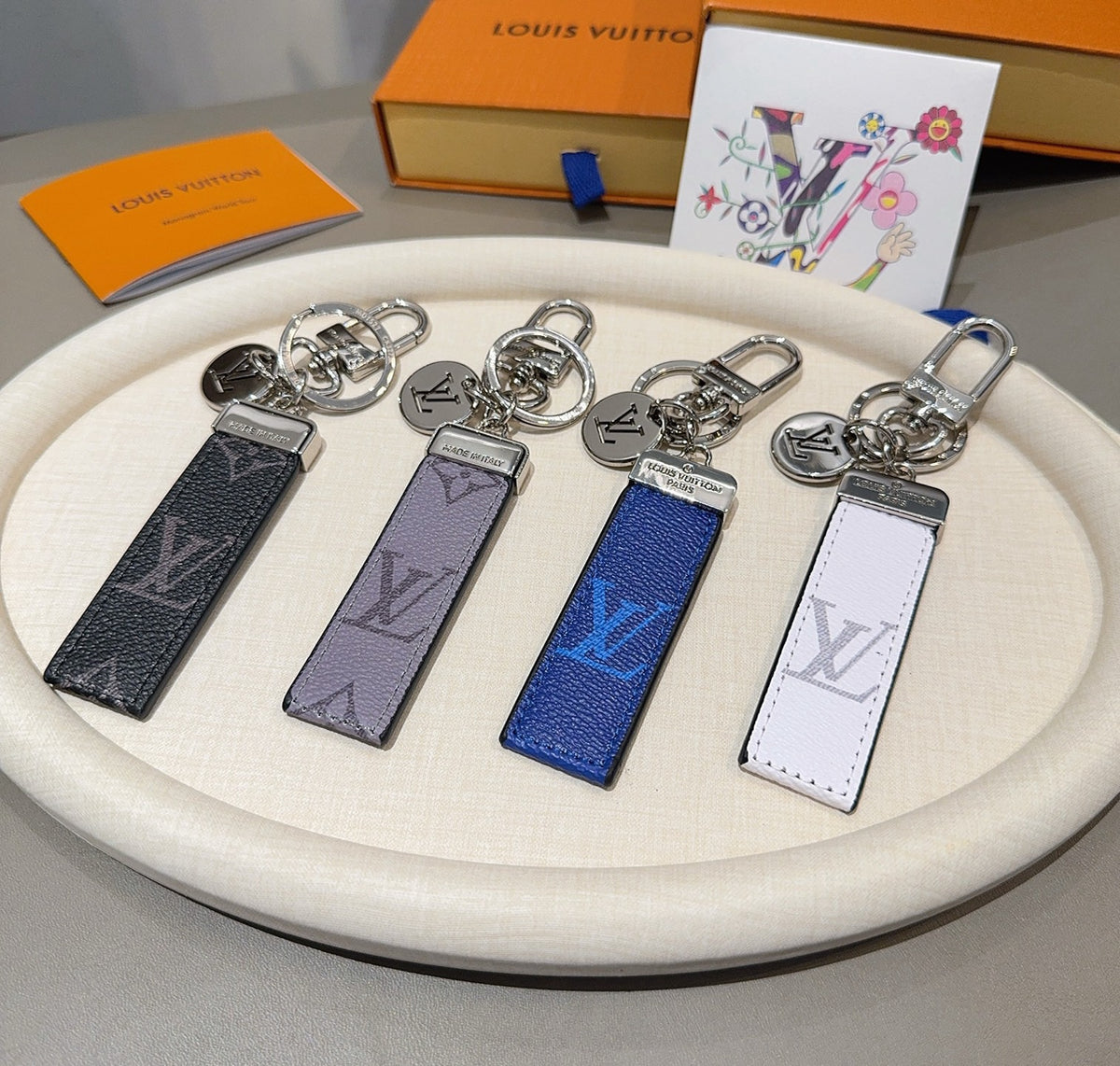 Canvas Logo Keychain