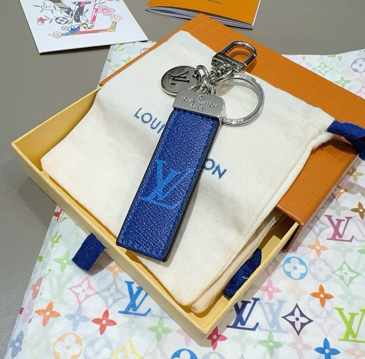 Canvas Logo Keychain