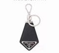 PRADA Logo Bag Charm Keychain