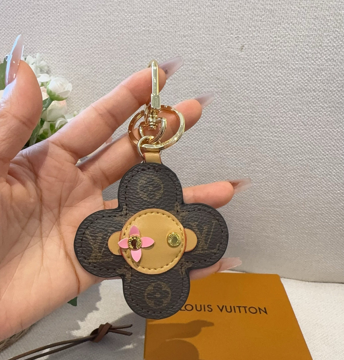 LOUIS VUITTON Bag Charm Keychain