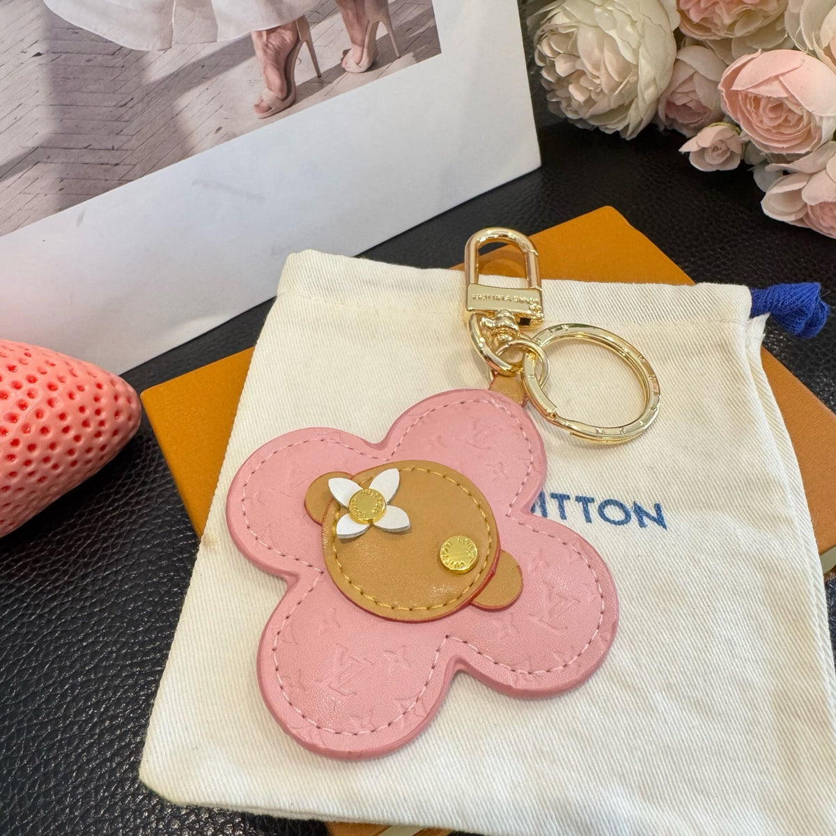 LOUIS VUITTON Bag Charm Keychain