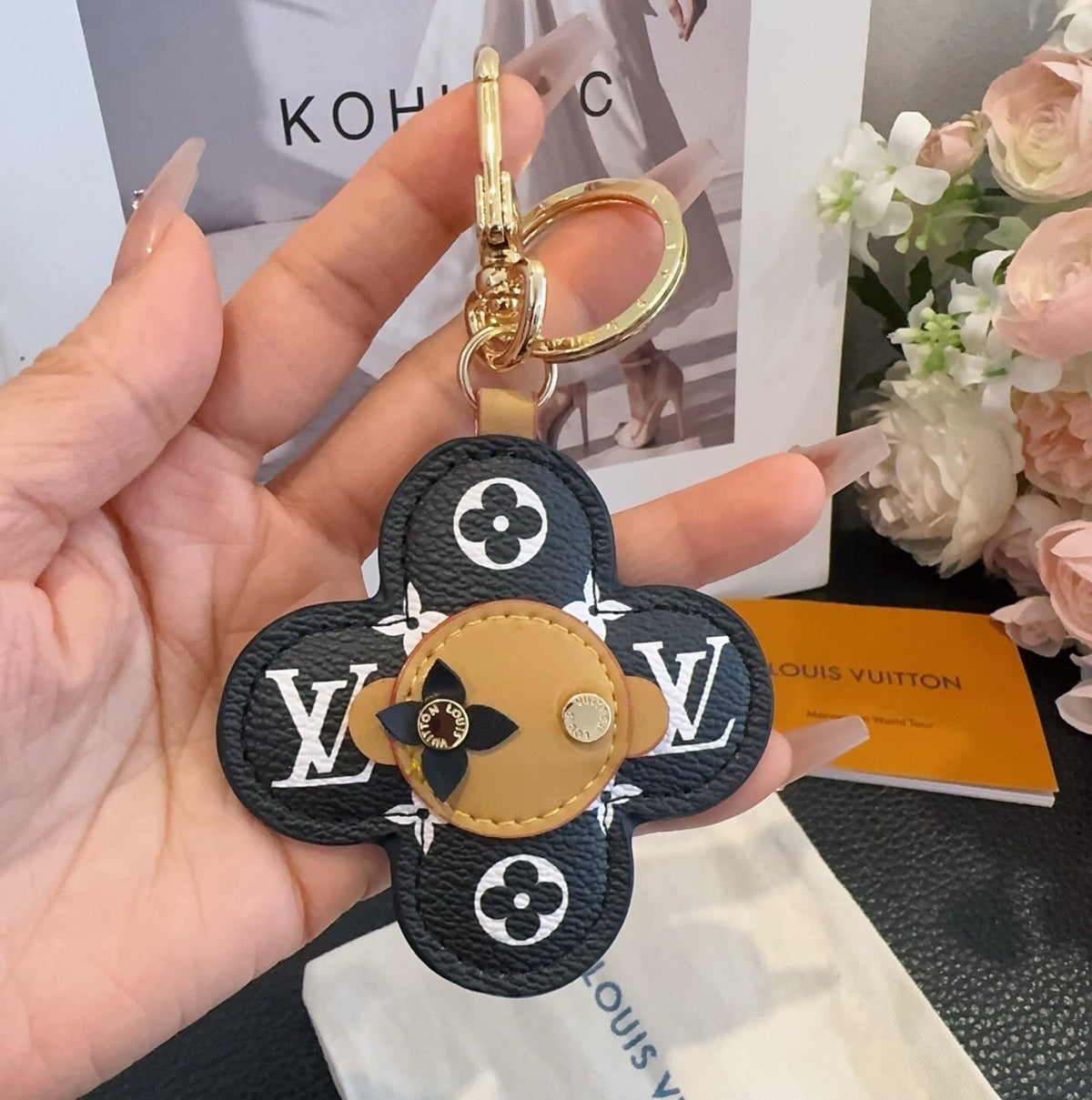 LOUIS VUITTON Bag Charm Keychain