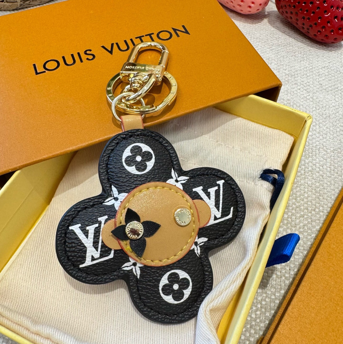 LOUIS VUITTON Bag Charm Keychain