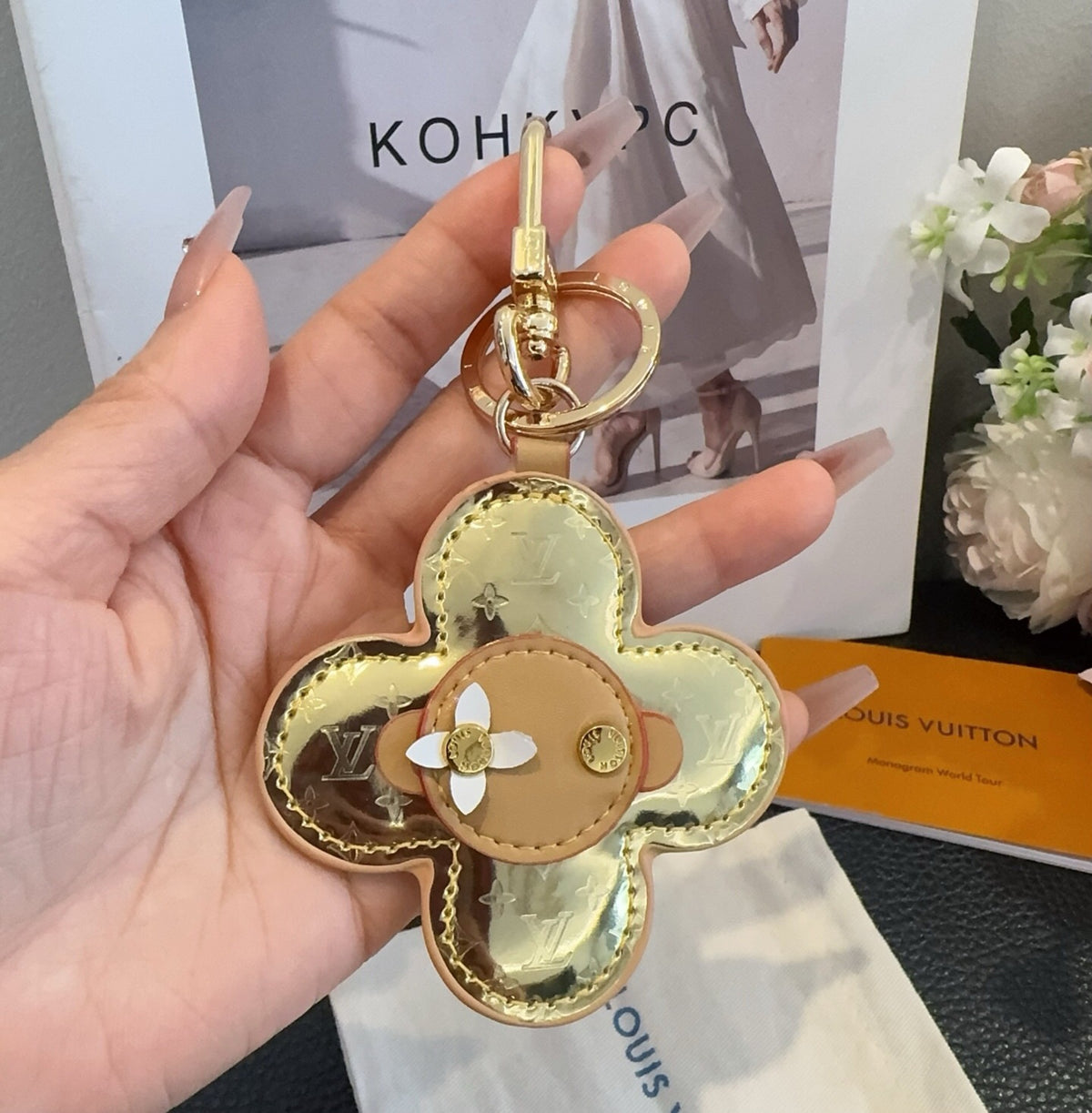 LOUIS VUITTON Bag Charm Keychain
