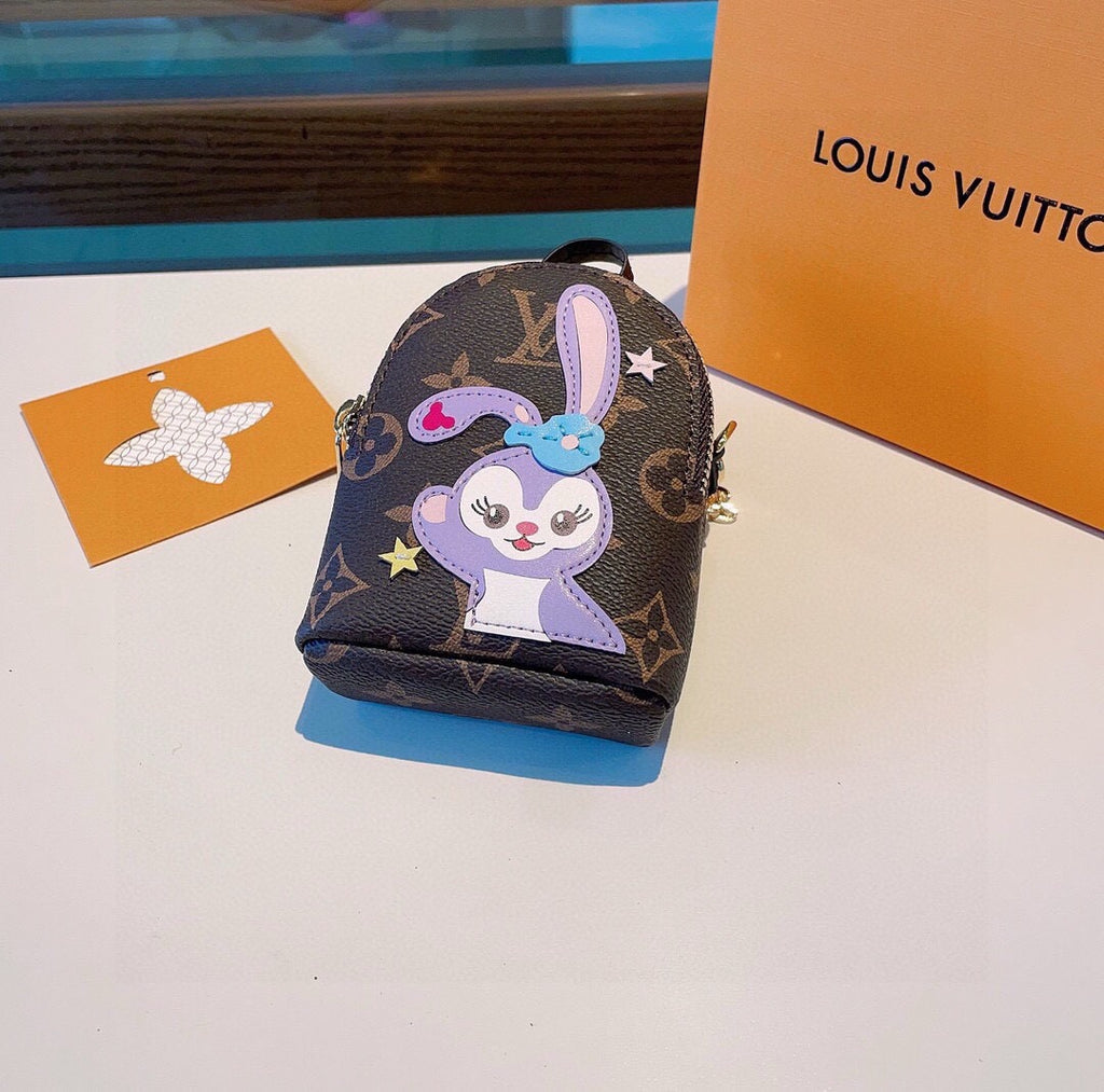 LOUIS VUITTON Metal Logo Mini Bag Bag Charm