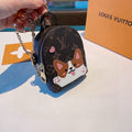 LOUIS VUITTON Metal Logo Mini Bag Bag Charm