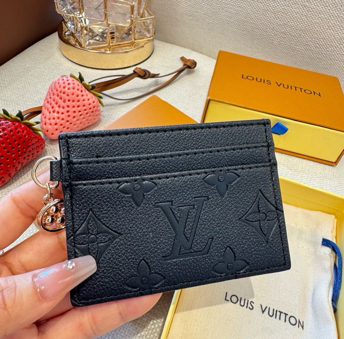 Canvas Metal Mini Bag Bag Charm