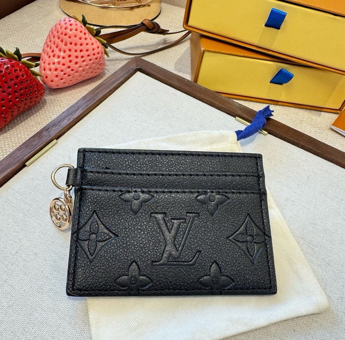 Canvas Metal Mini Bag Bag Charm