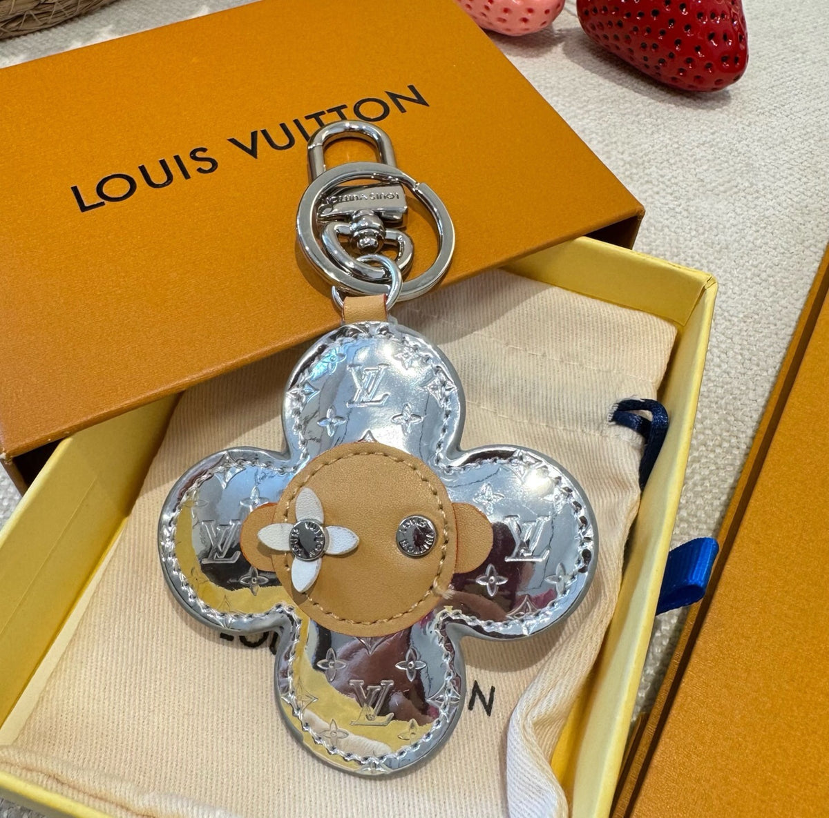 LOUIS VUITTON Bag Charm Keychain
