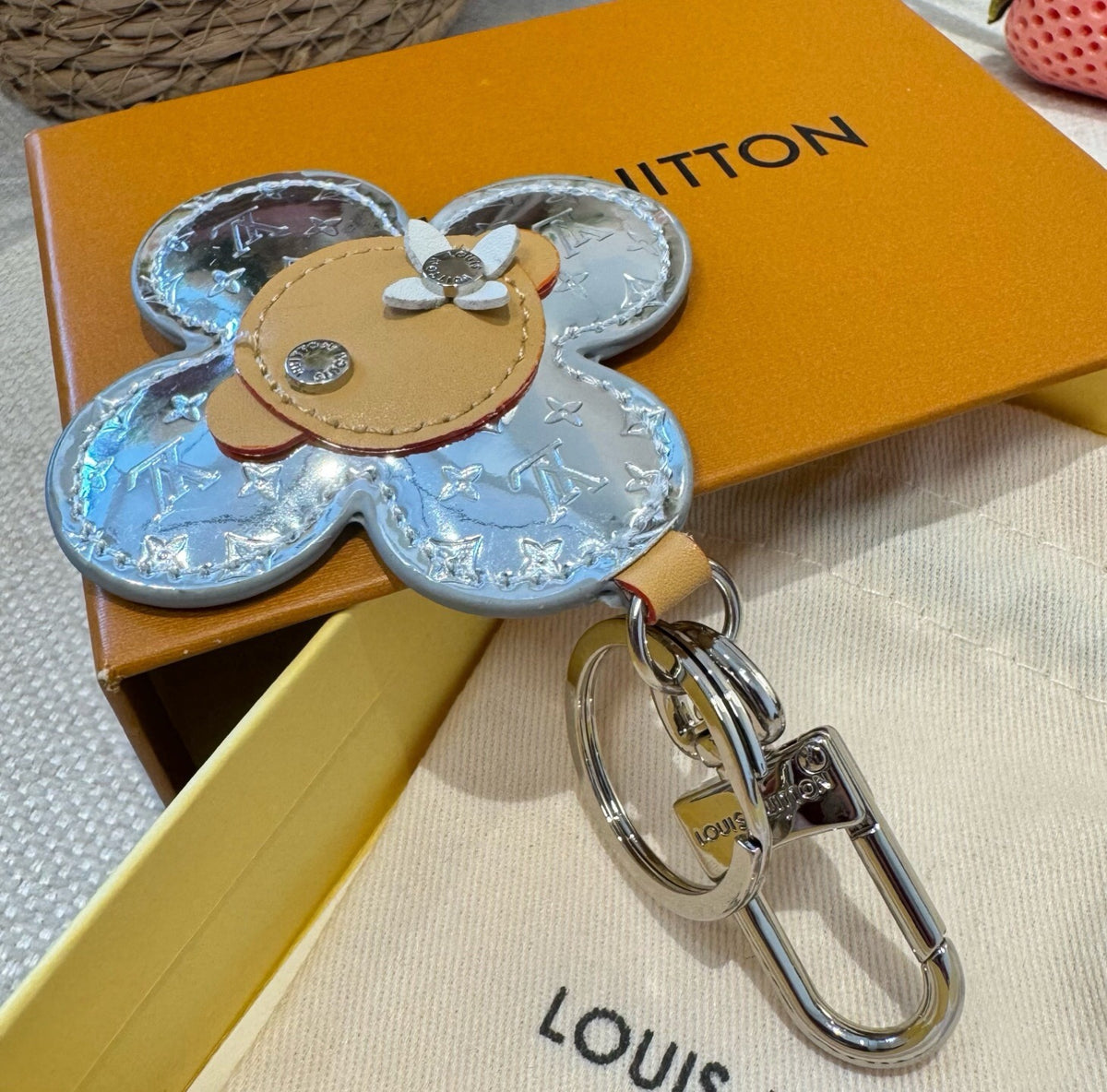 LOUIS VUITTON Bag Charm Keychain