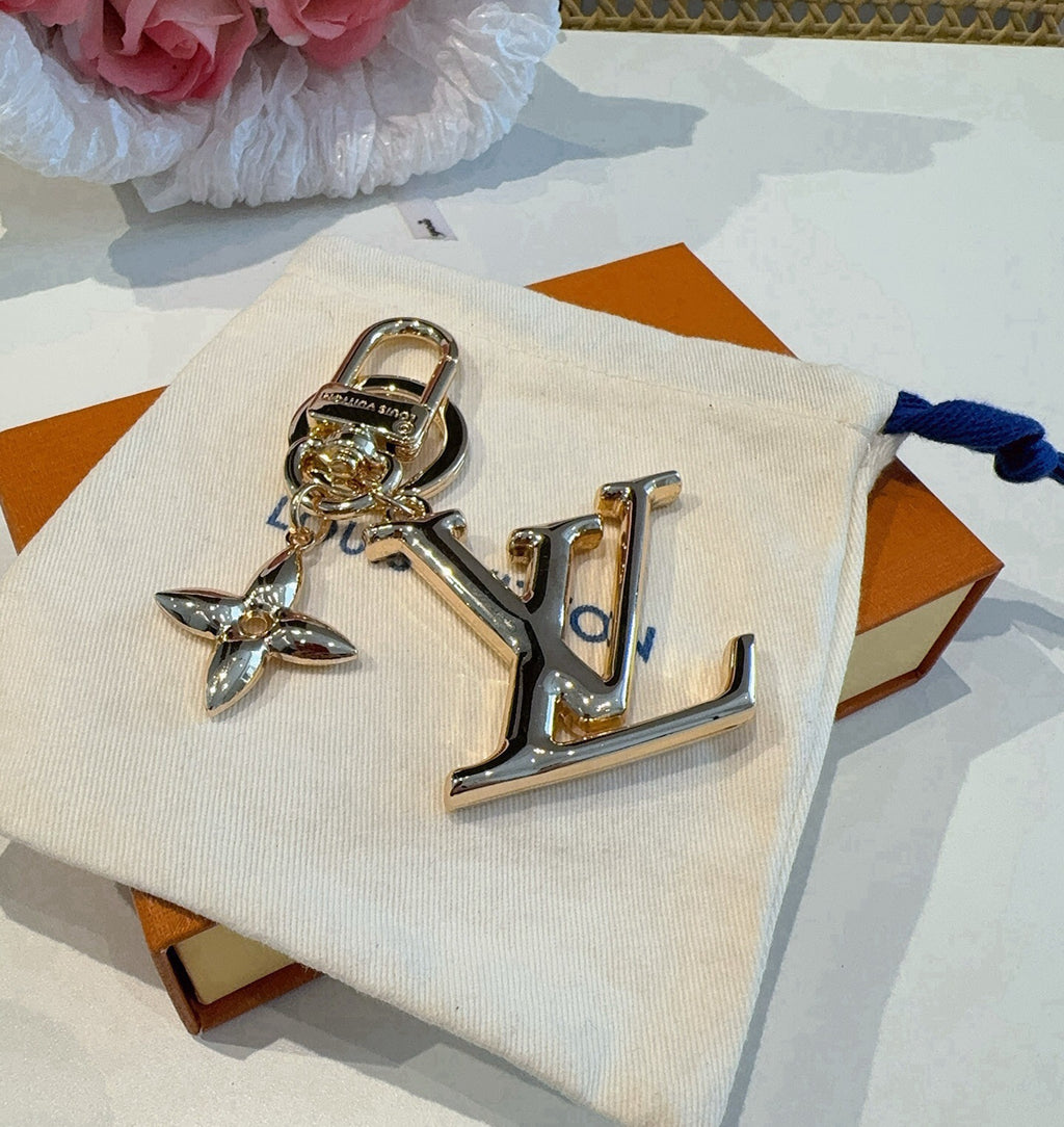 Leather Metal Keychain