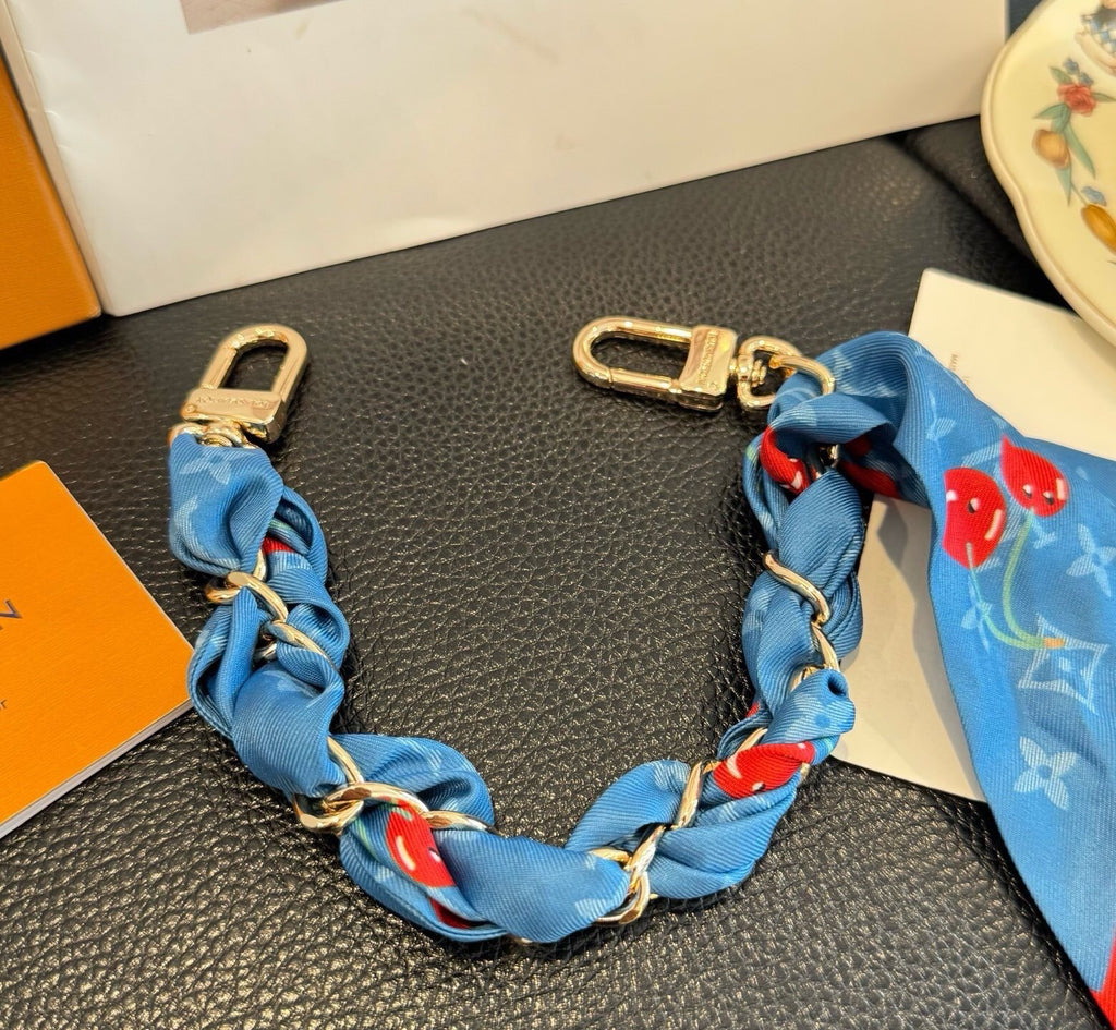 Metal Bag Charm Keychain
