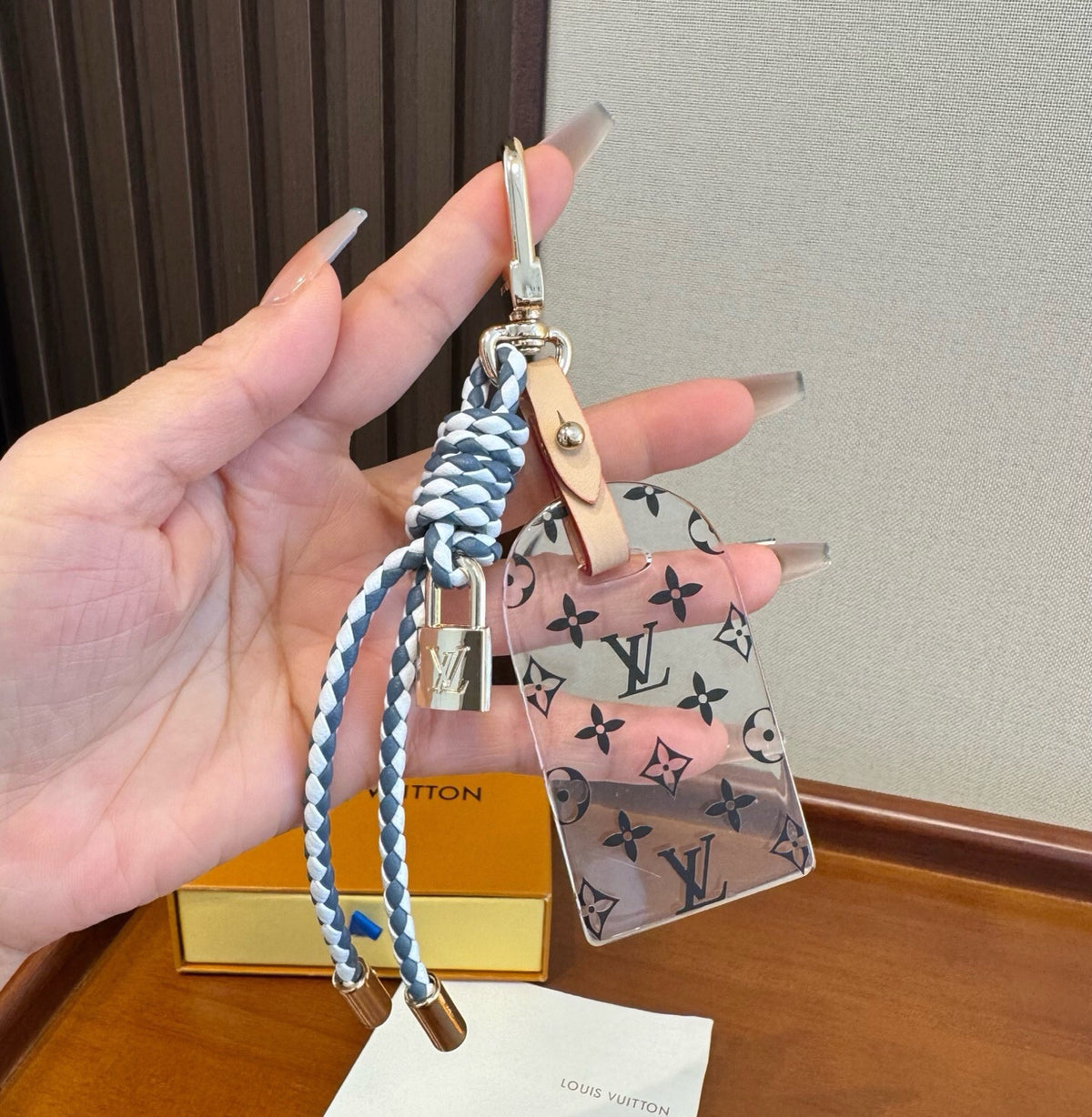 LOUIS VUITTON Bag Charm Keychain