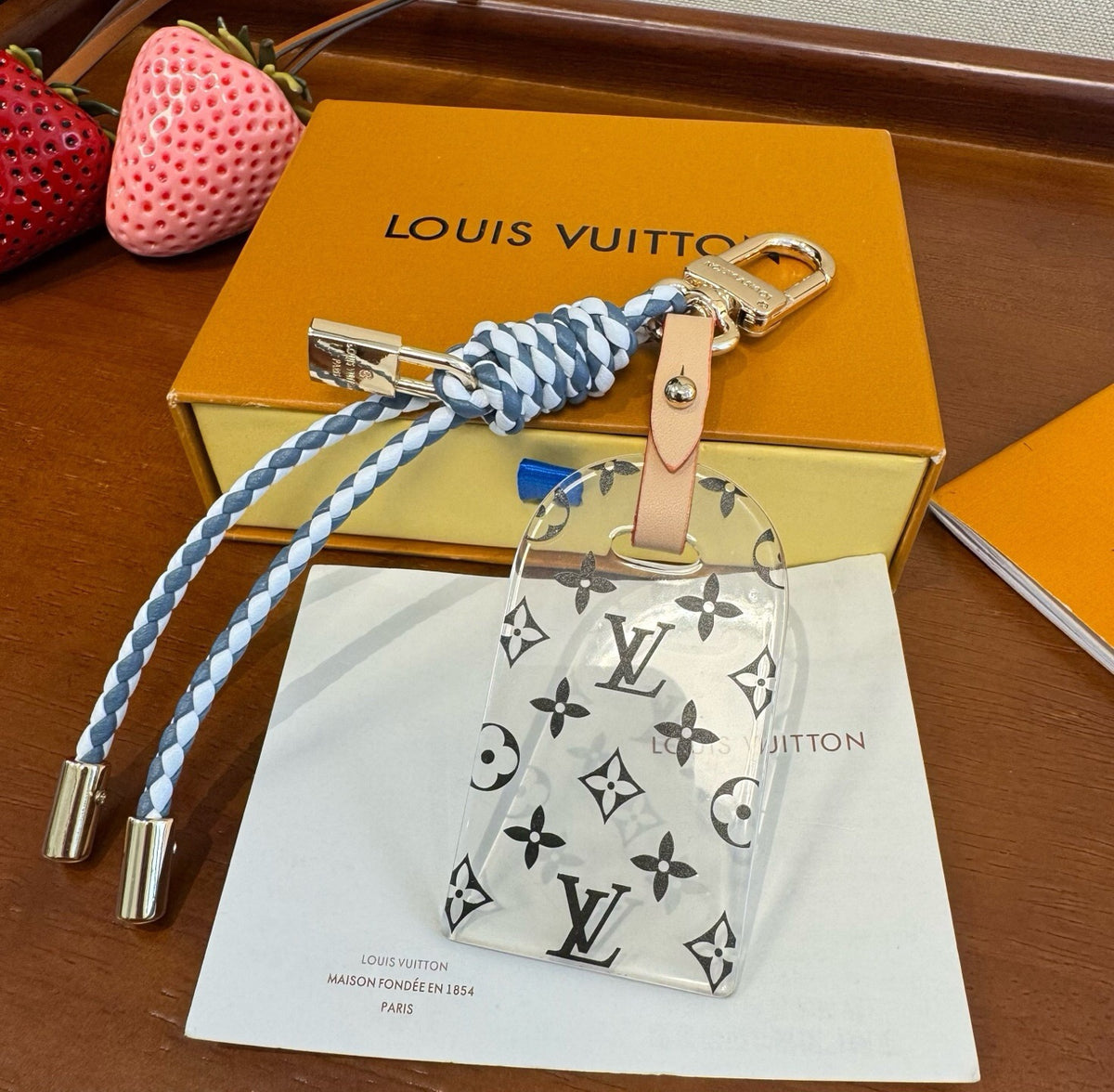LOUIS VUITTON Bag Charm Keychain