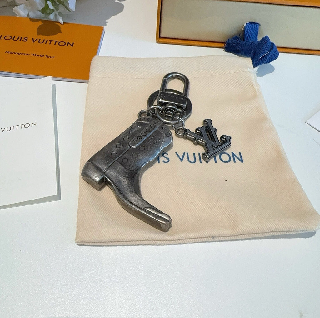 Logo Bag Charm Keychain