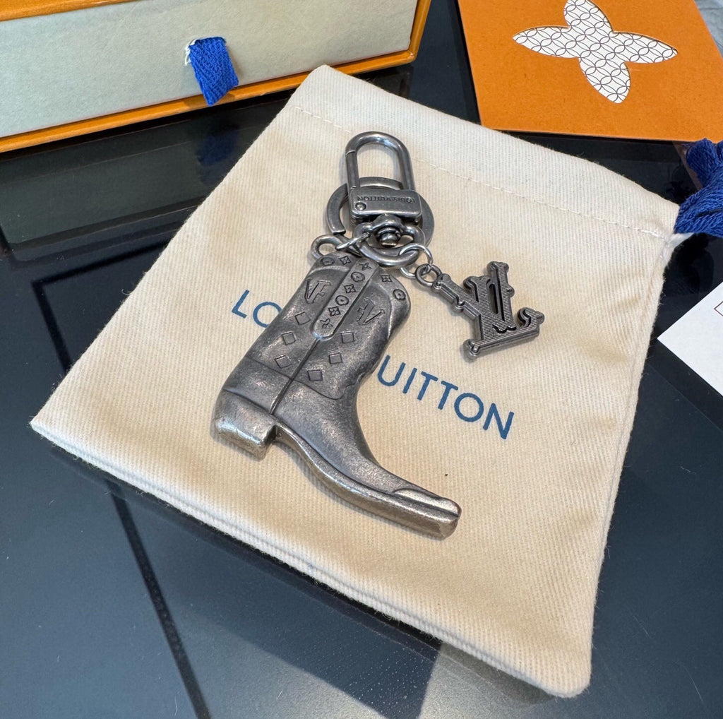 Logo Bag Charm Keychain