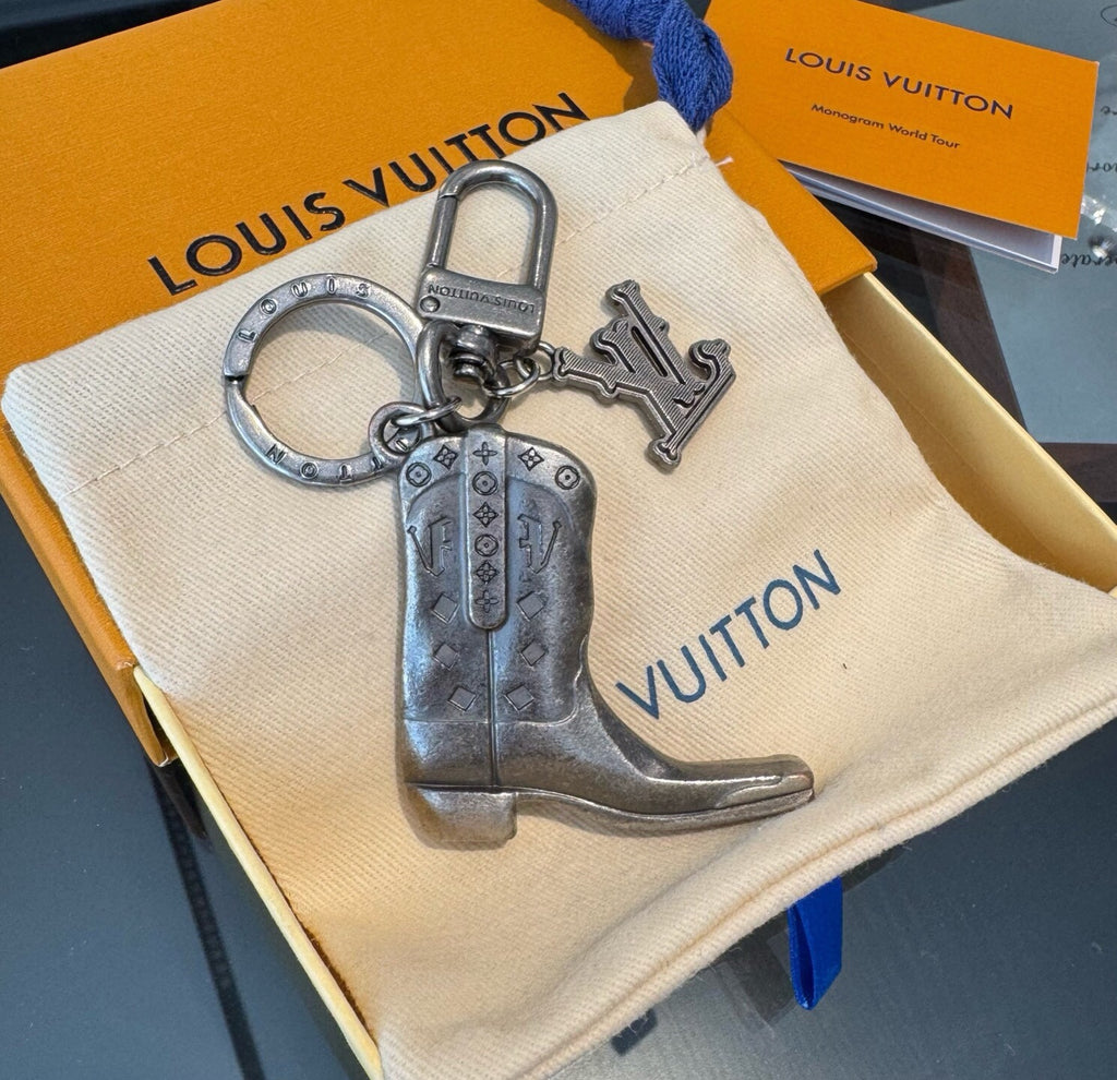 Logo Bag Charm Keychain