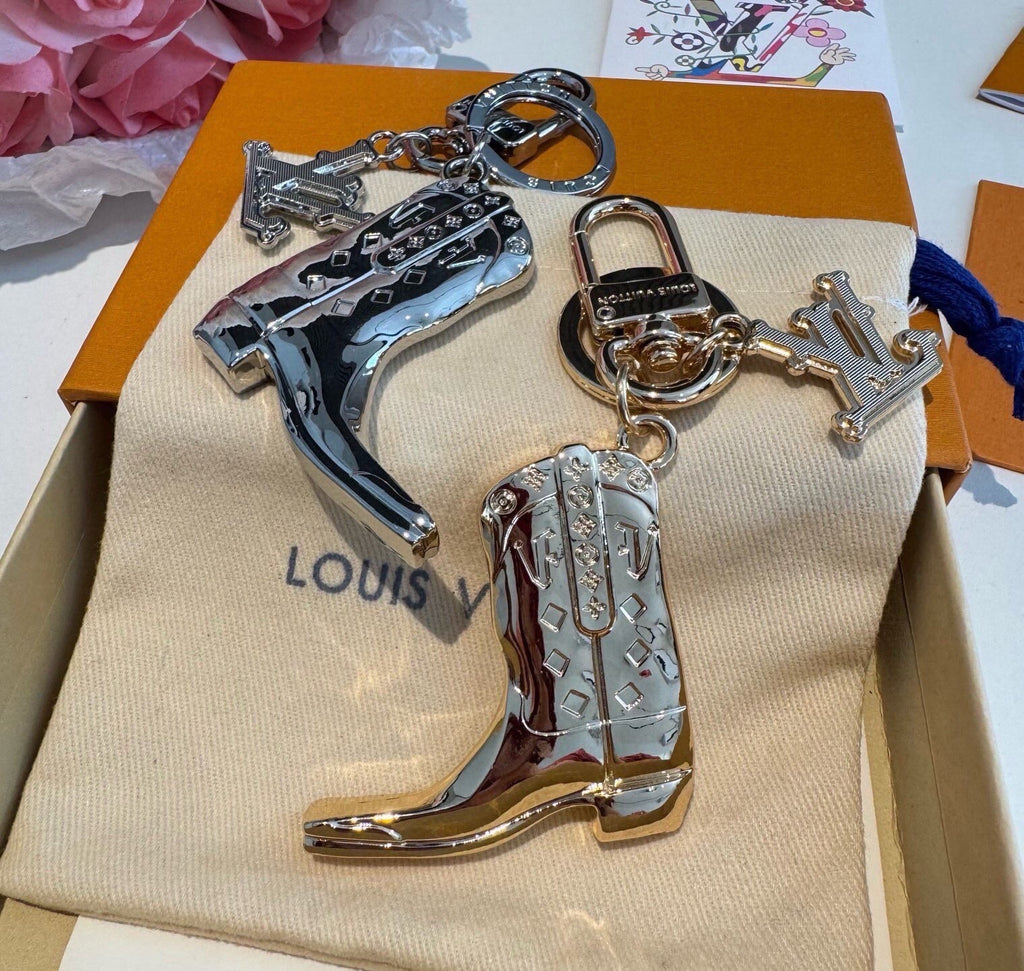 Logo Bag Charm Keychain