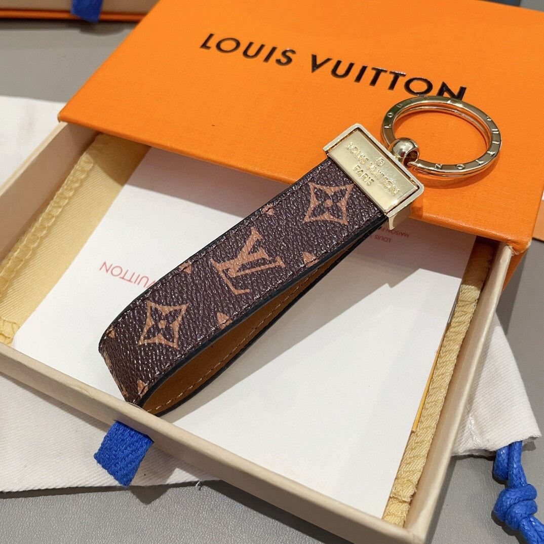 LOUIS VUITTON Canvas Keychain