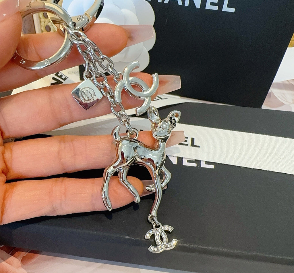 CHANEL Bag Charm Keychain