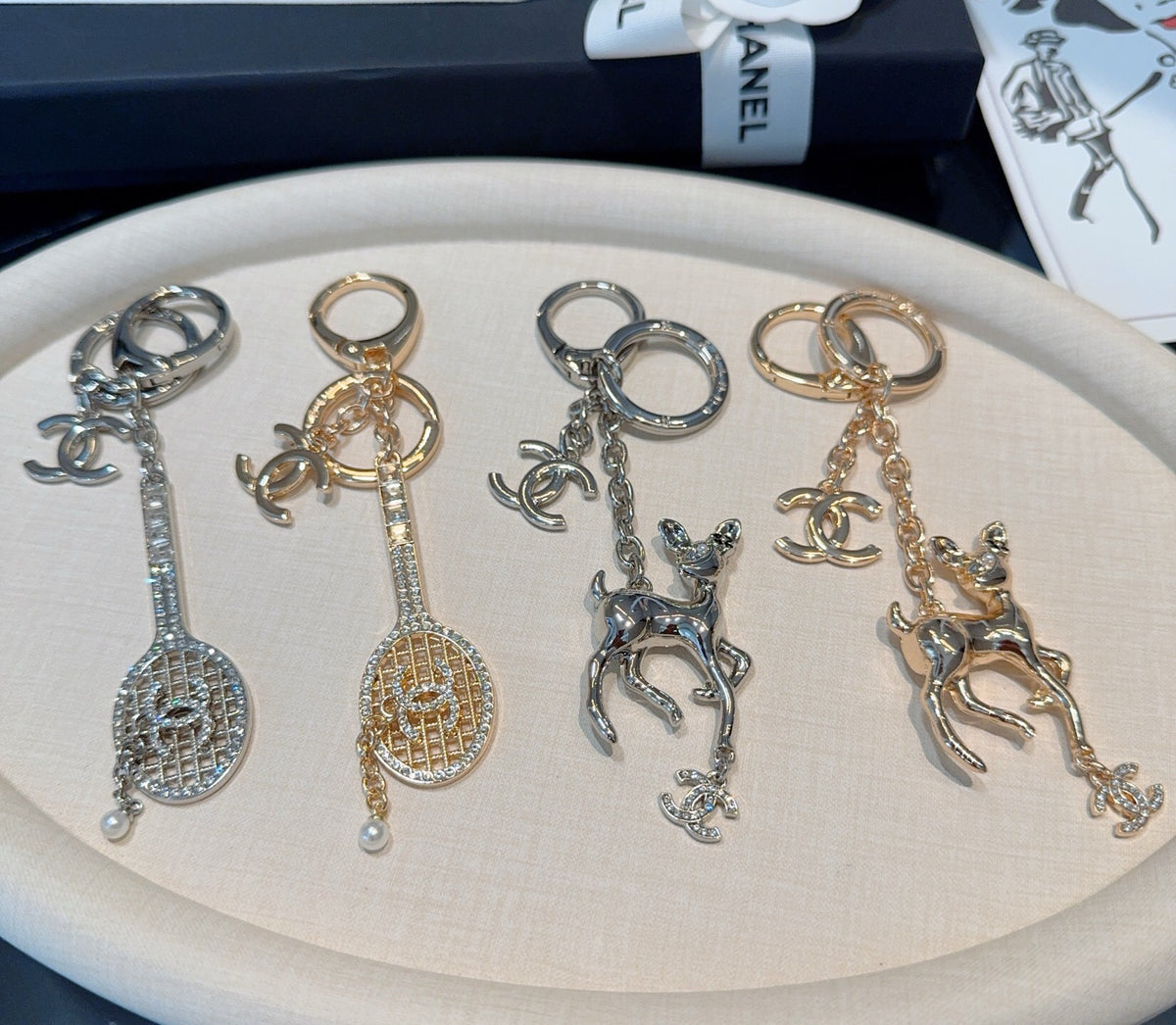 CHANEL Bag Charm Keychain