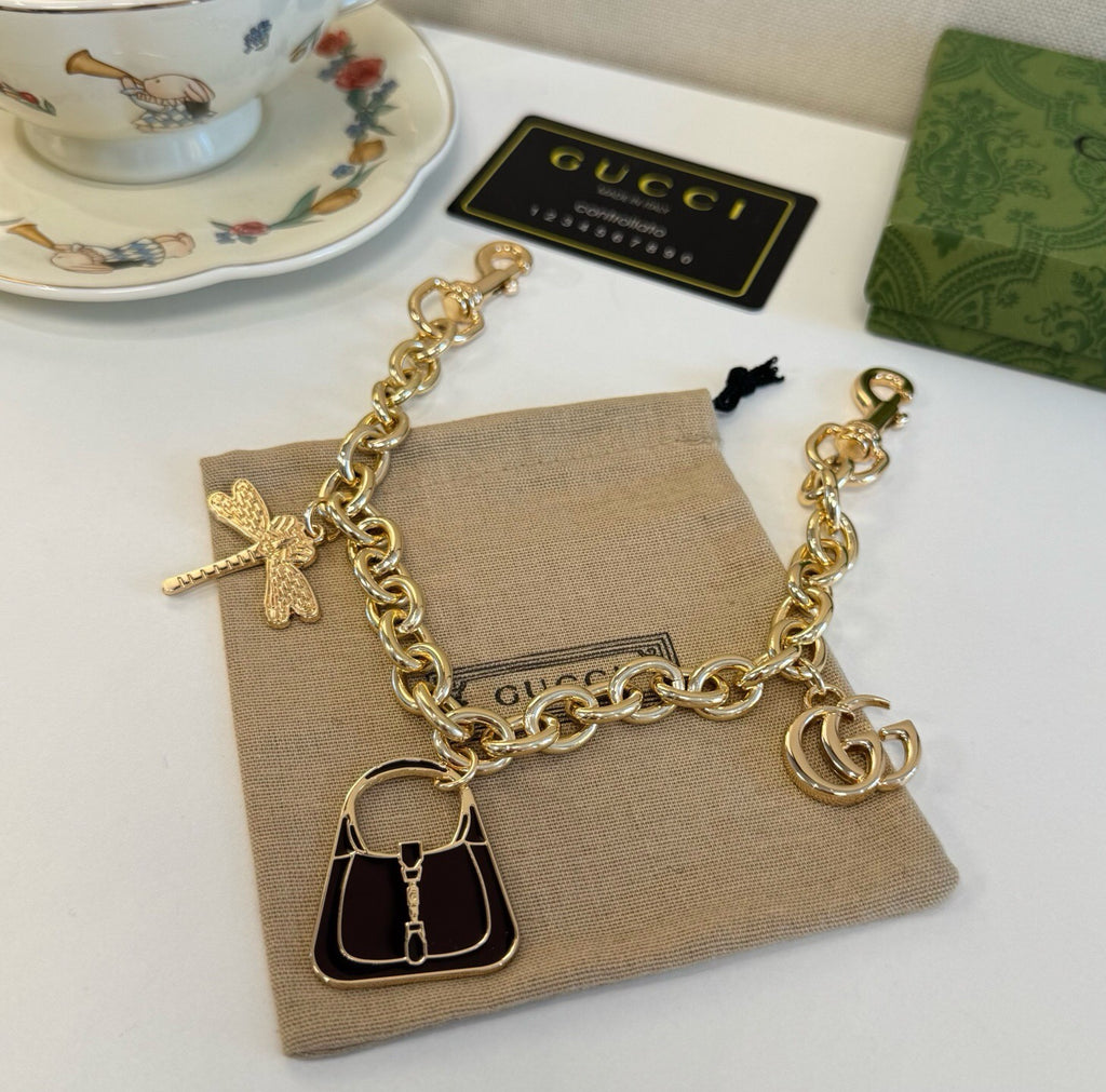 GUCCI Bag Charm Keychain