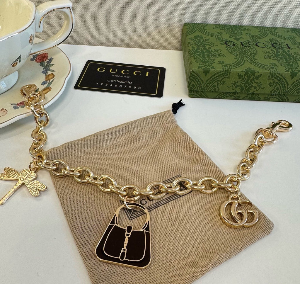 GUCCI Bag Charm Keychain