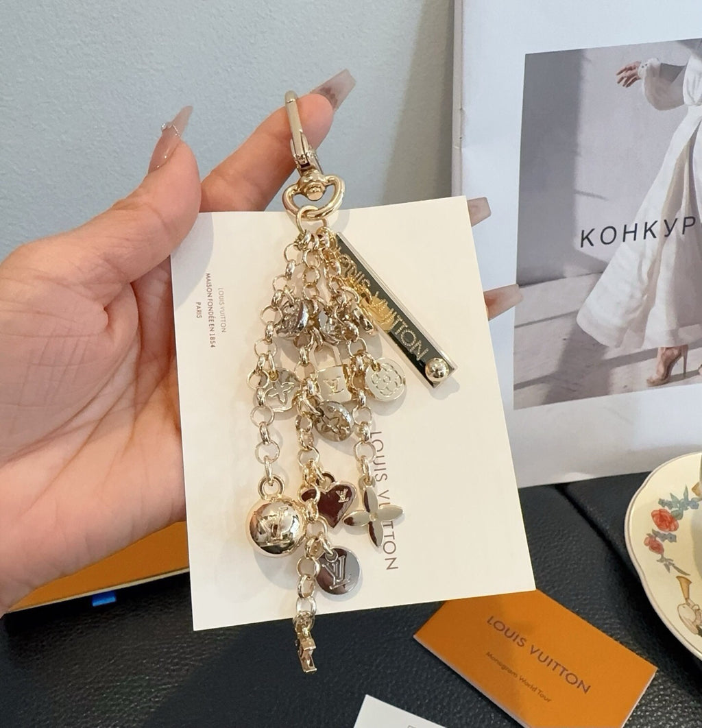 LOUIS VUITTON Bag Charm Keychain