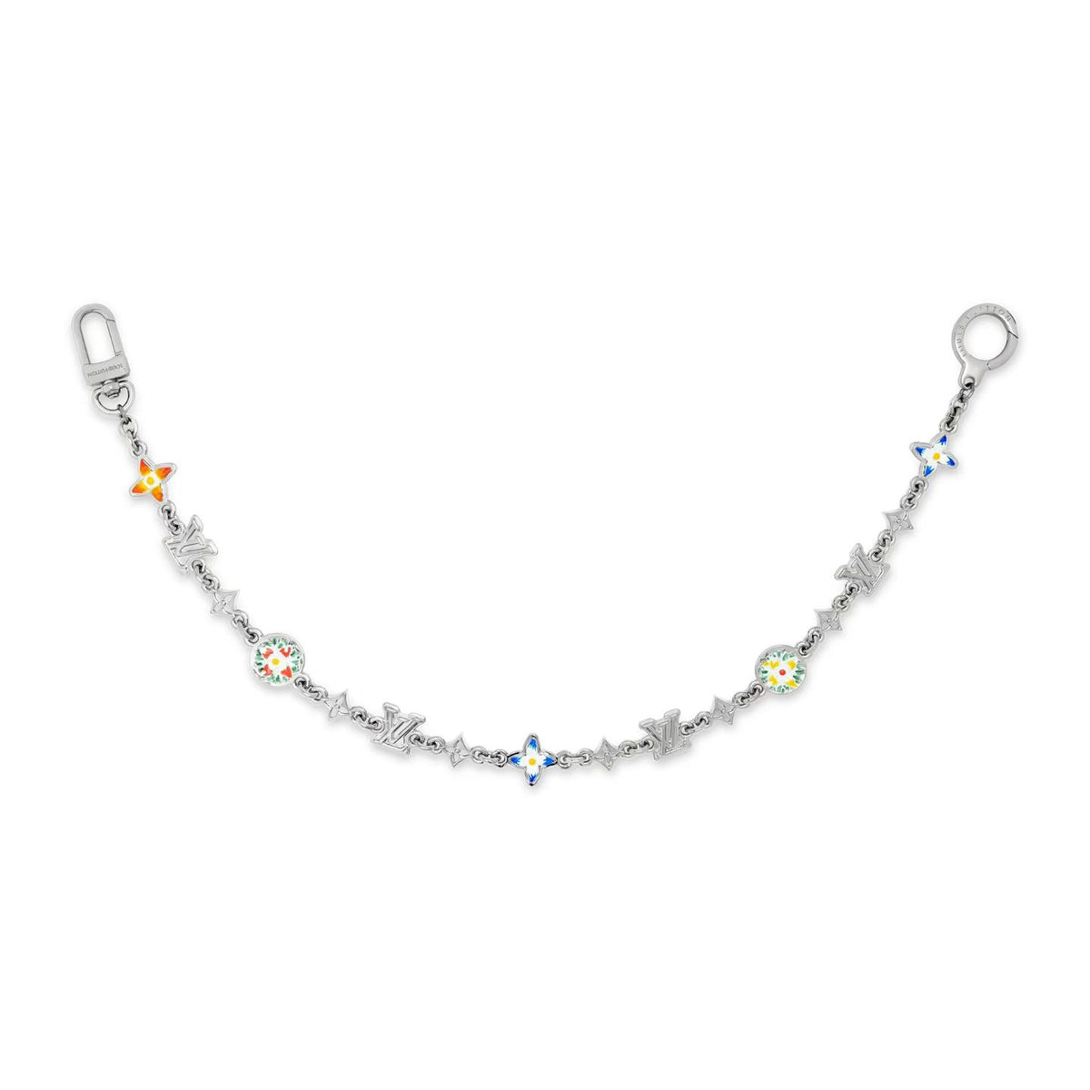 LOUIS VUITTON Metal Bag Charm Keychain