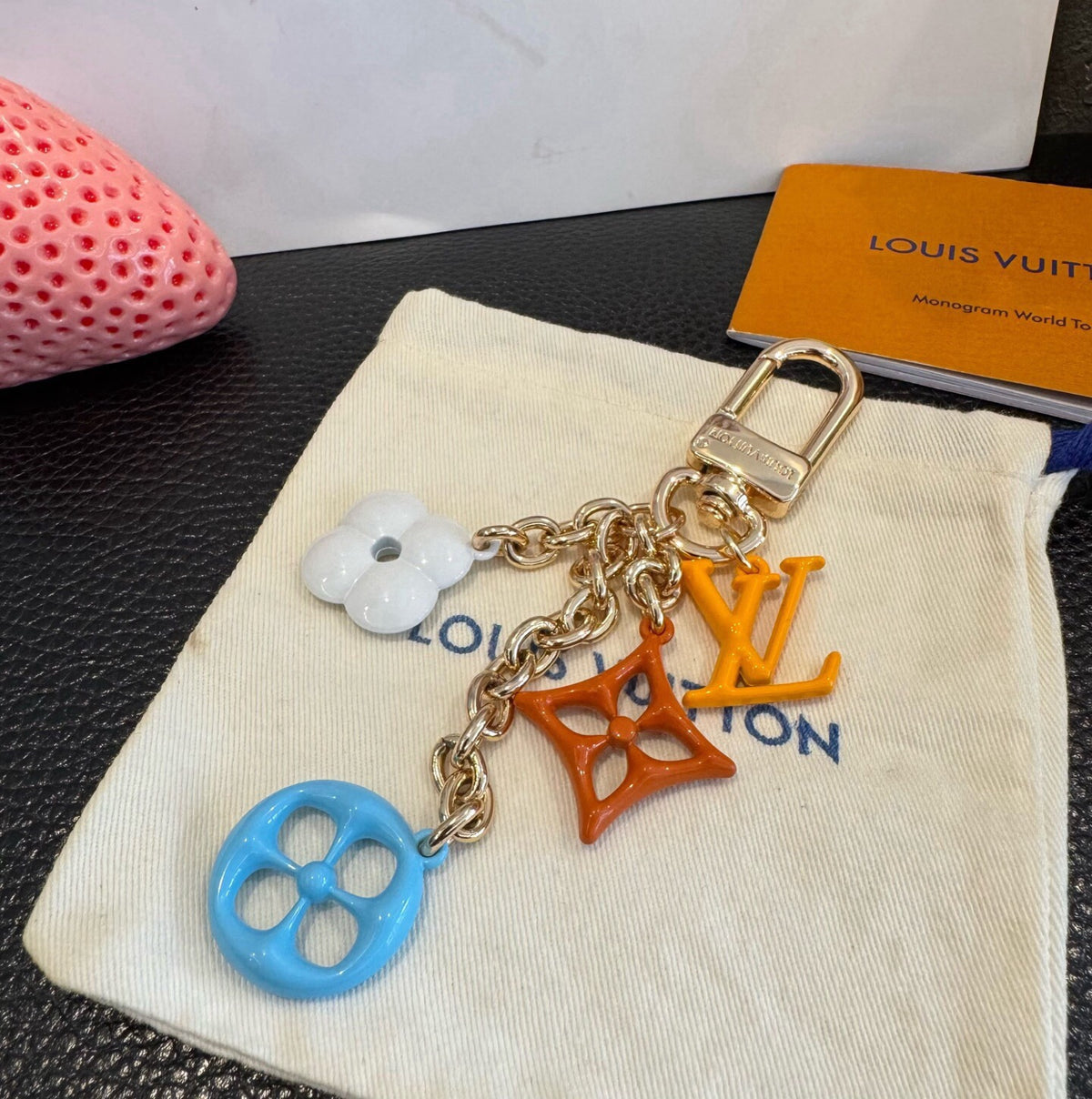 LOUIS VUITTON Bag Charm Keychain