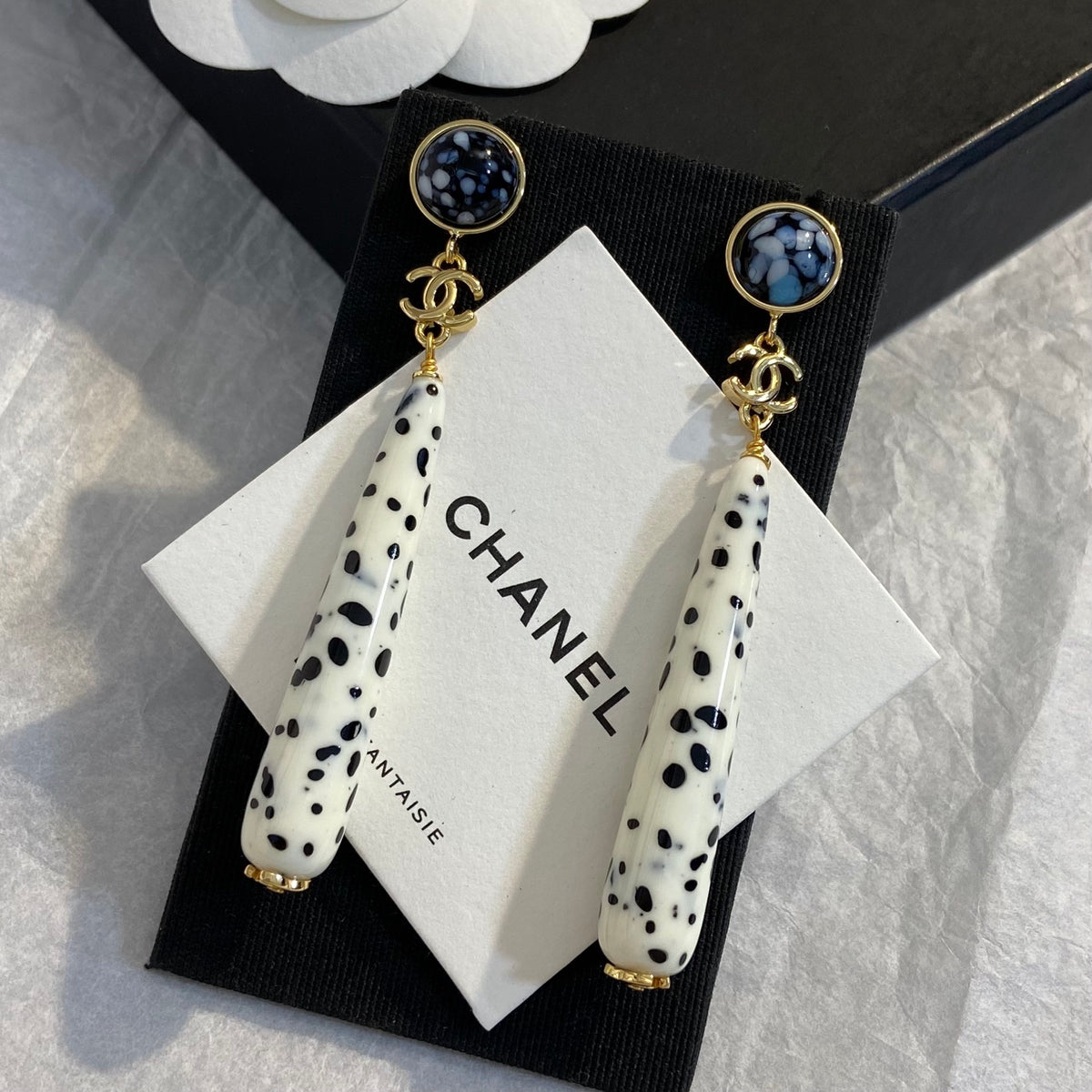 Double-C Vintage Earrings
