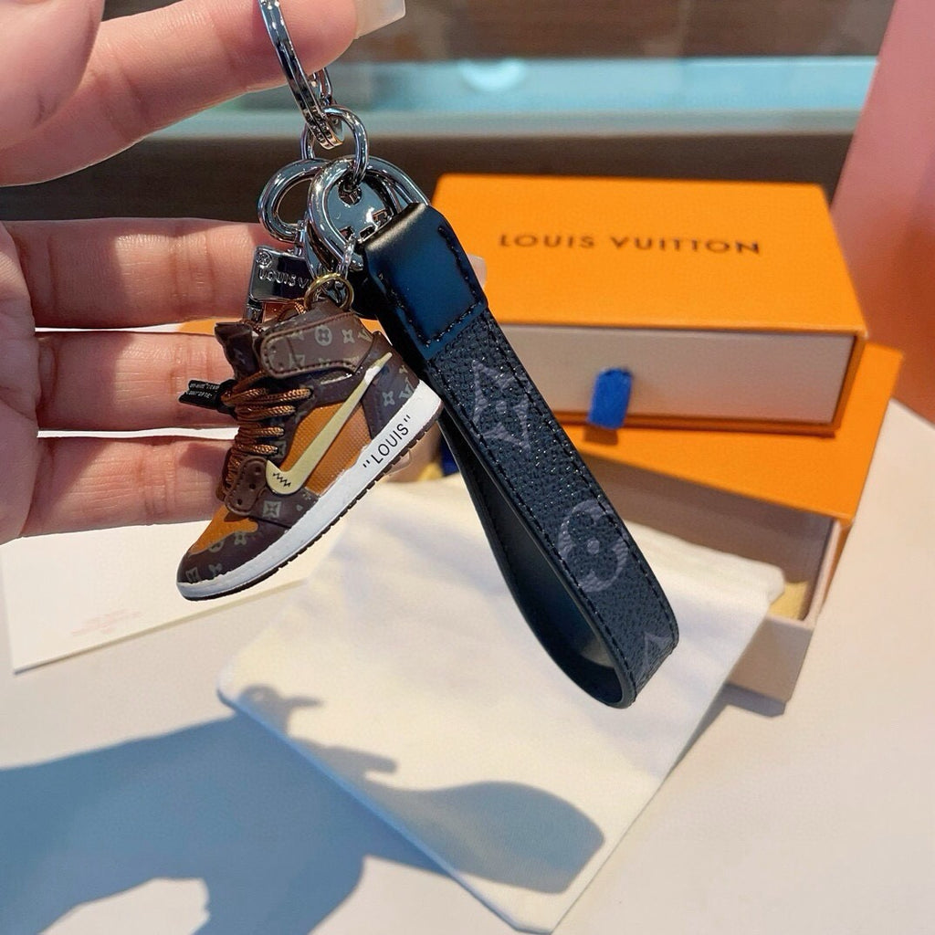 Canvas Bag Charm Keychain