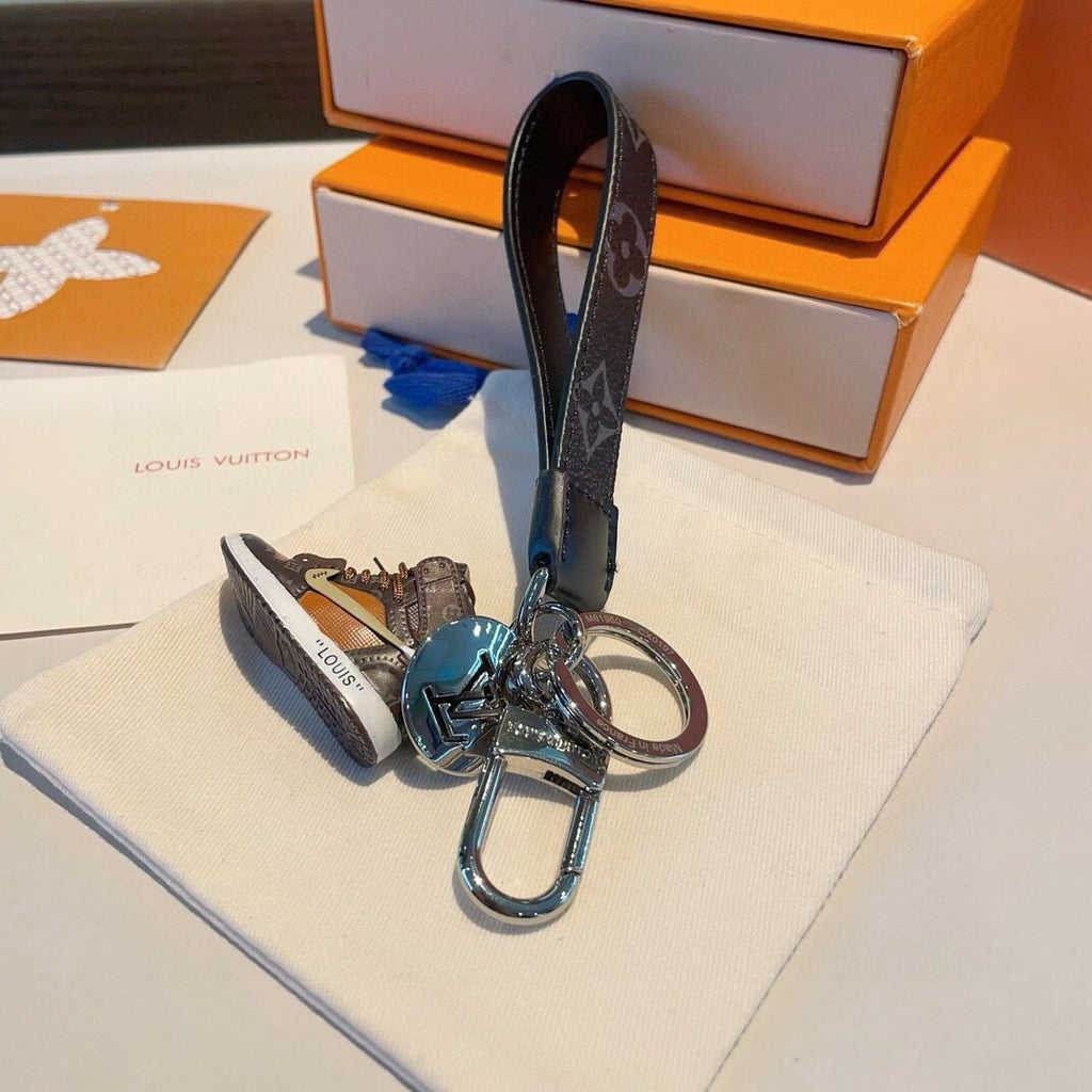 Canvas Bag Charm Keychain