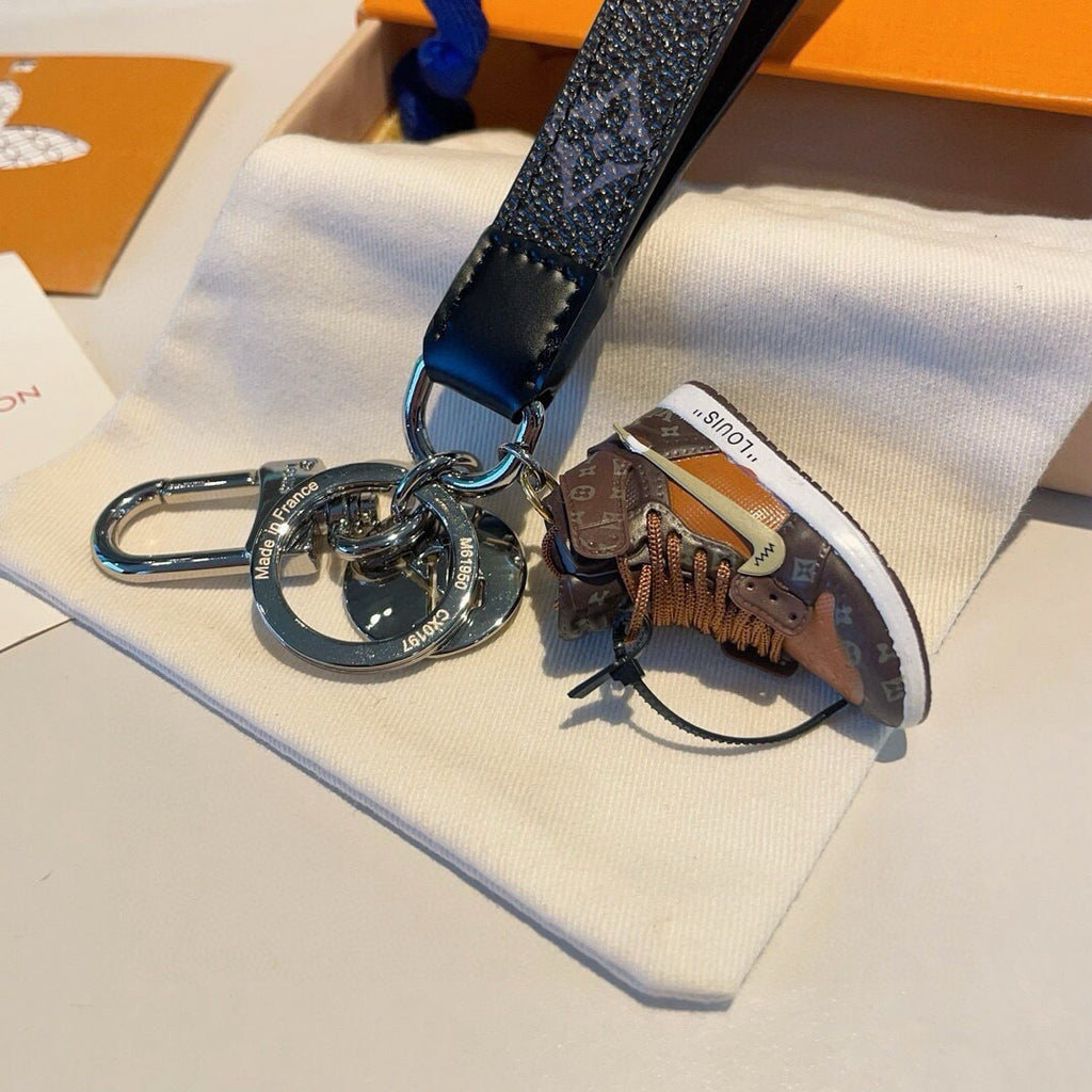 Canvas Bag Charm Keychain
