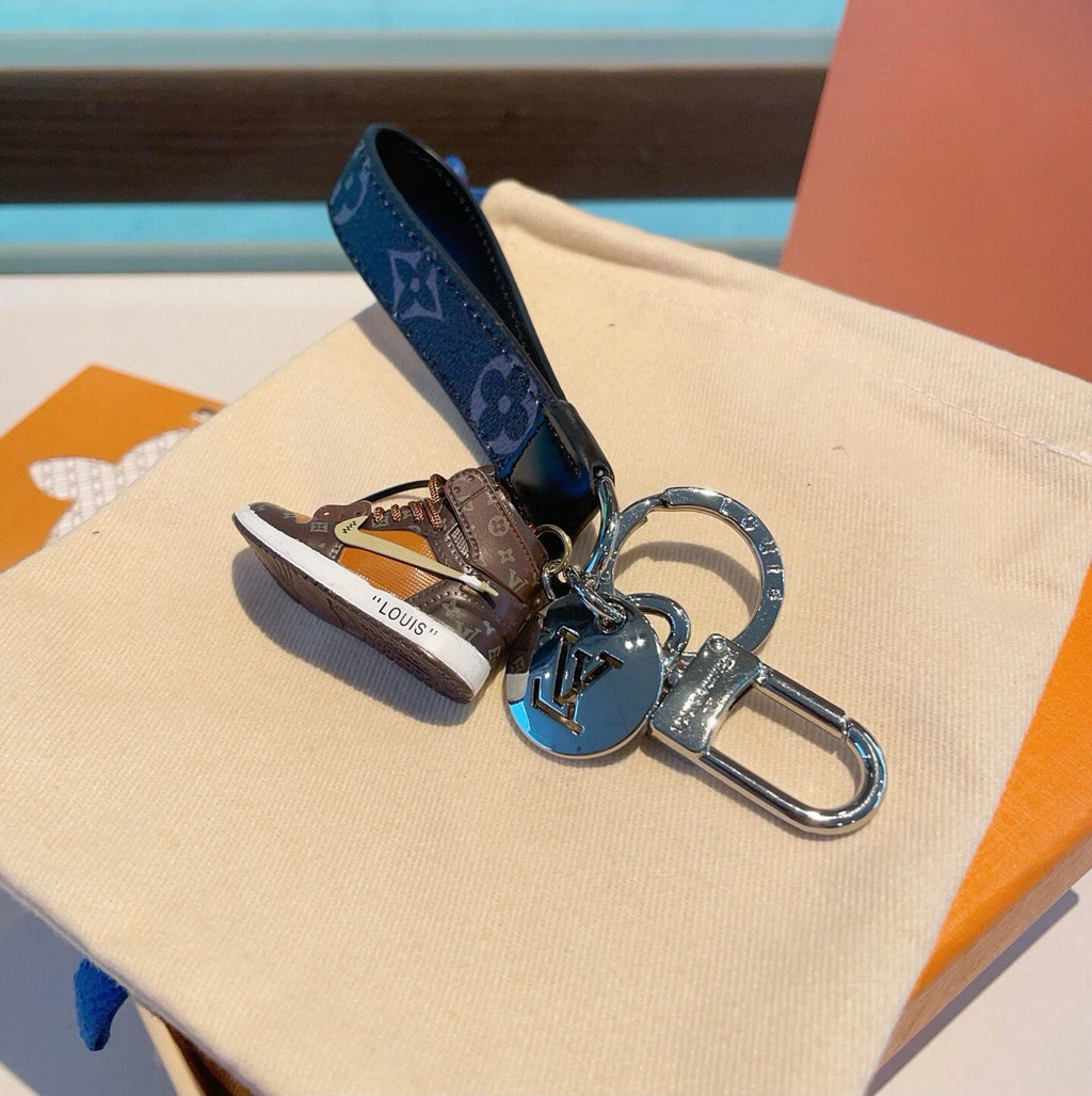 Canvas Bag Charm Keychain