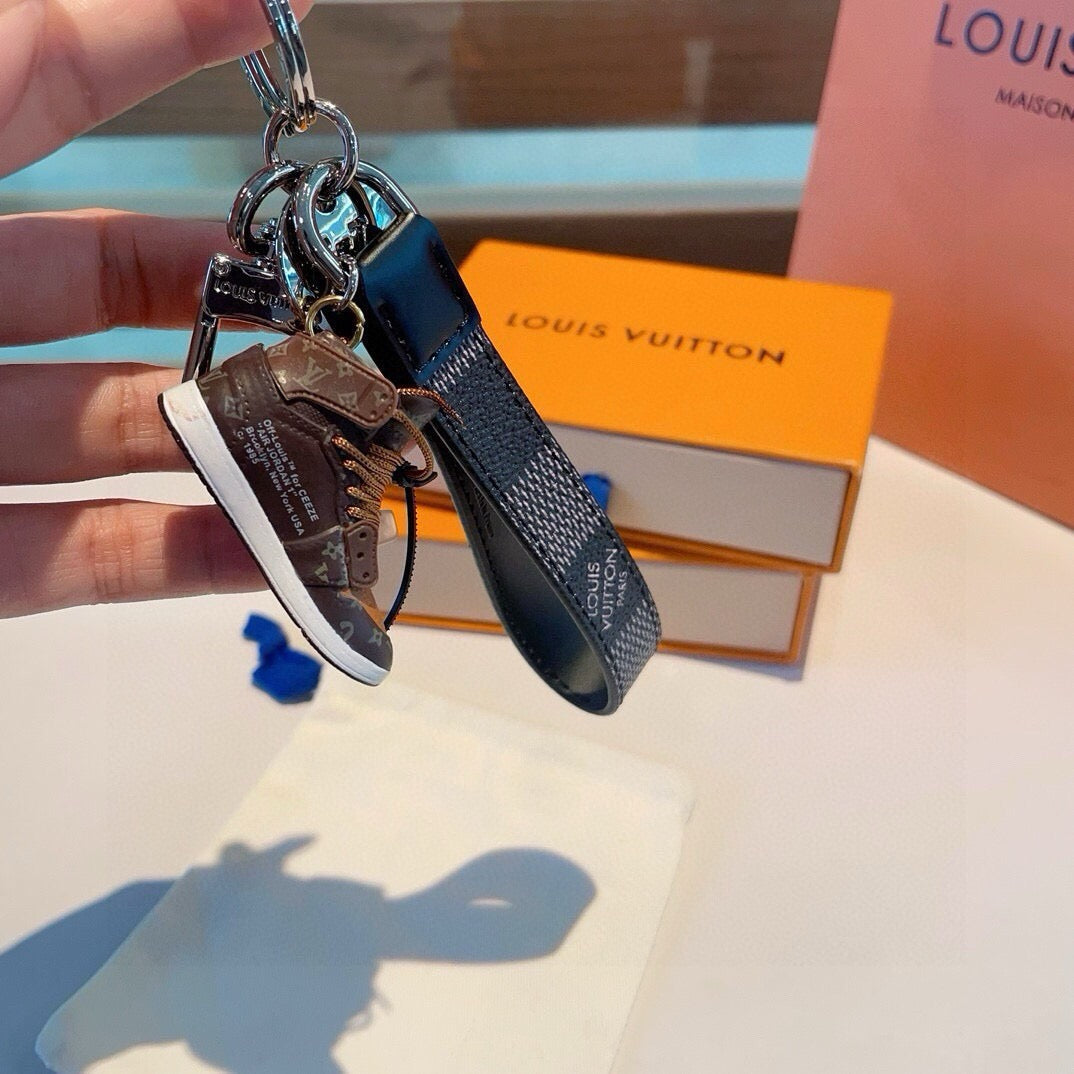 Canvas Bag Charm Keychain