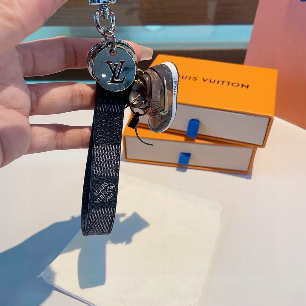 Canvas Bag Charm Keychain