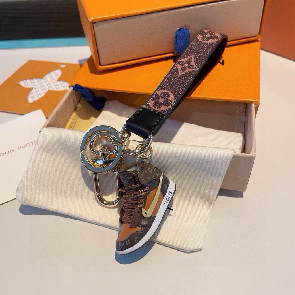 Canvas Bag Charm Keychain