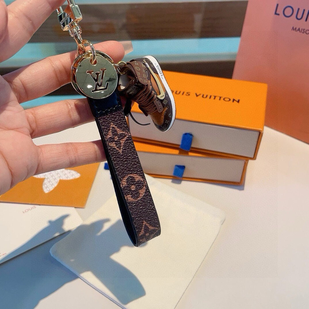 Canvas Bag Charm Keychain